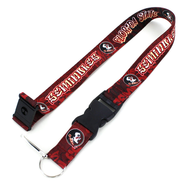 FLORIDA STATE GRAFFITI LANYARD