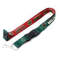 WILD (GREEN/RED) REVERSIBLE LANYARD