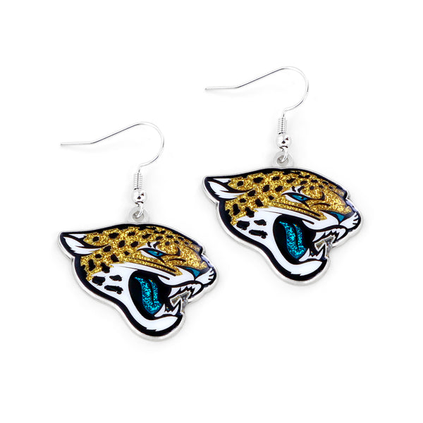 JAGUARS GLITTER DAZZLE EARRINGS
