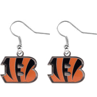 BENGALS LOGO DANGLER EARRINGS