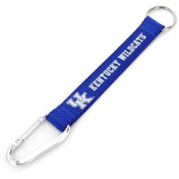 KENTUCKY CARABINER LANYARD KEYCHAIN