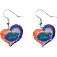 FLORIDA SWIRL HEART EARRINGS