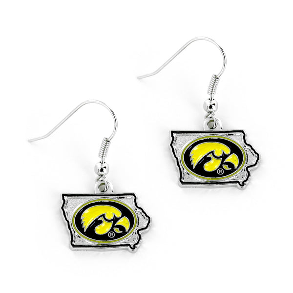 IOWA - STATE DESIGN EARRINGS