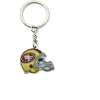 49ERS HELMET KEYCHAIN