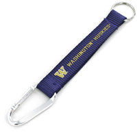 WASHINGTON CARABINER LANYARD KEYCHAIN