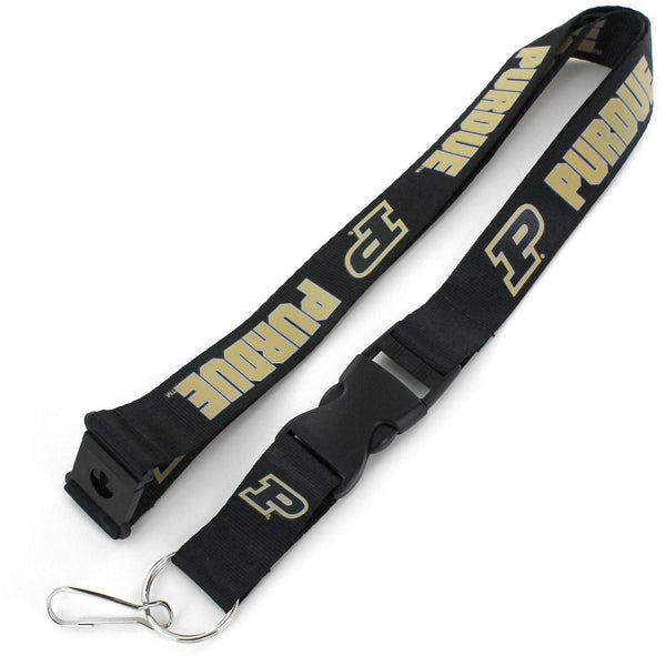 PURDUE (BLACK) LANYARD