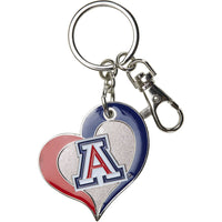 ARIZONA SWIRL HEART KEYCHAIN