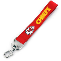 CHIEFS DELUXE WRISTLET KEYCHAIN