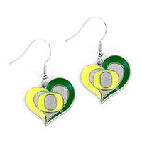 OREGON SWIRL HEART EARRINGS