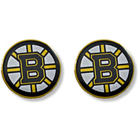 BRUINS TEAM POST EARRINGS