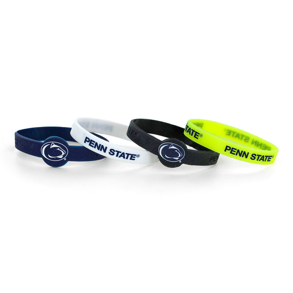 PENN STATE SILICONE BRACELETS (4 PACK)