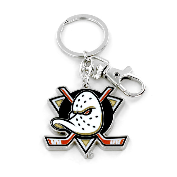 DUCKS TEAM LOGO HEAVYWEIGHT KEYCHAIN