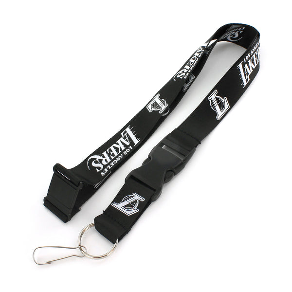 LAKERS (BLACK & WHITE) TEAM LANYARD