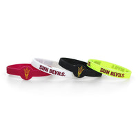 ARIZONA STATE SILICONE BRACELETS (4 PACK)