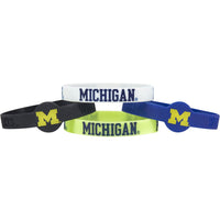 MICHIGAN (4 PACK) SILICONE BRACELET