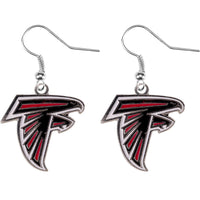 FALCONS LOGO DANGLER EARRINGS