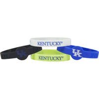 KENTUCKY SILICONE BRACELETS (4 PACK)