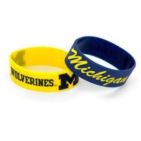 MICHIGAN WIDE BRACELETS (2-PACK)