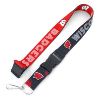 WISCONSIN CROSSFADE LANYARD