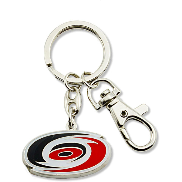HURRICANES TEAM LOGO HEAVYWEIGHT KEYCHAIN