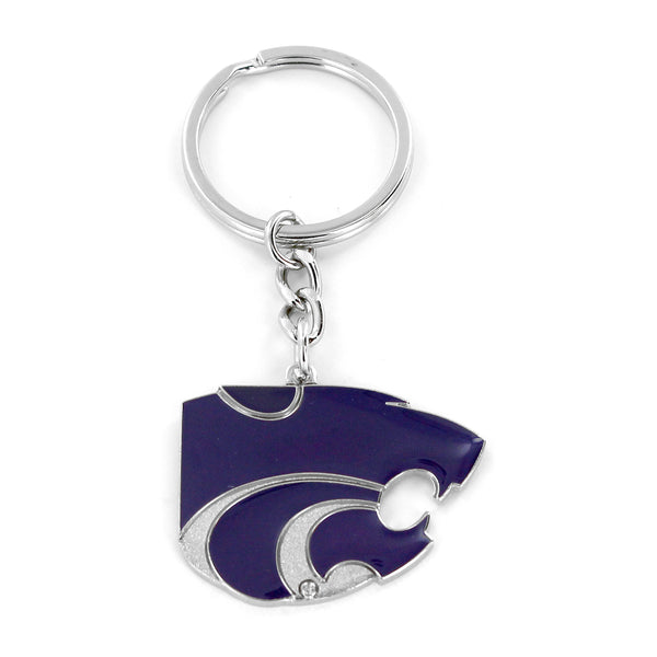 KANSAS STATE LOGO KEYCHAIN