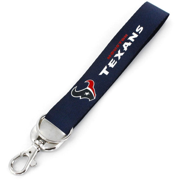 TEXANS DELUXE WRISTLET KEYCHAIN