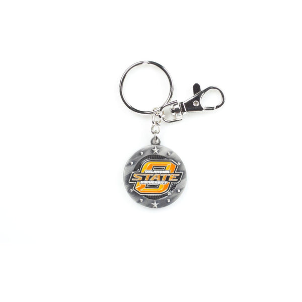 OKLAHOMA STATE IMPACT KEYCHAIN