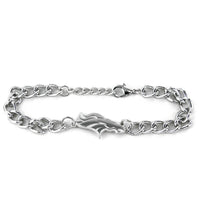 BRONCOS CHAIN LINK LOGO BRACELET