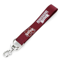 MISSISSIPPI STATE DELUXE WRISTLET KEYCHAIN