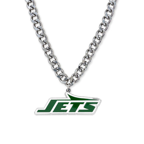 JETS HEAVYWEIGHT TEAM LOGO NECKLACE