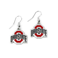 OHIO STATE COLLEGE DANGLER EARRINGS