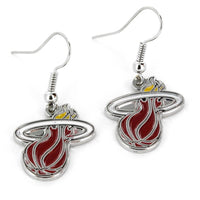 HEAT LOGO DANGLER EARRINGS