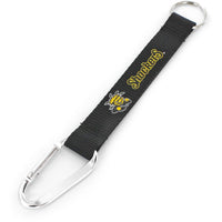 WICHITA STATE CARABINER LANYARD KEYCHAIN