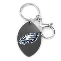 EAGLES MATTE FINISH FOOTBALL KEYCHAIN