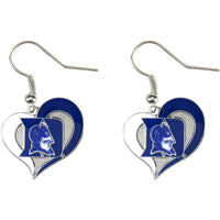 DUKE SWIRL HEART EARRINGS