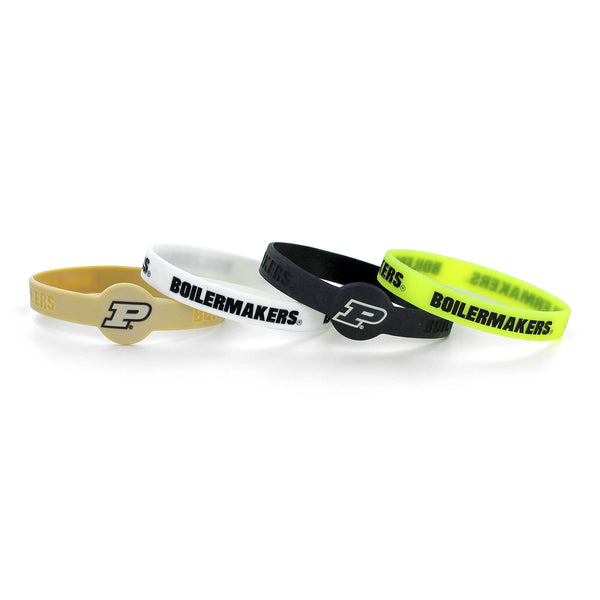 PURDUE SILICONE BRACELETS (4 PACK)