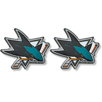 SHARKS TEAM POST EARRINGS