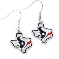 TEXANS - STATE DESIGN EARRINGS