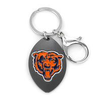 BEARS MATTE FINISH FOOTBALL KEYCHAIN