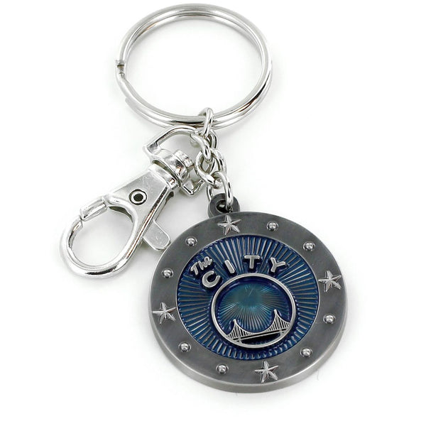 WARRIORS "THE CITY" IMPACT KEYCHAIN