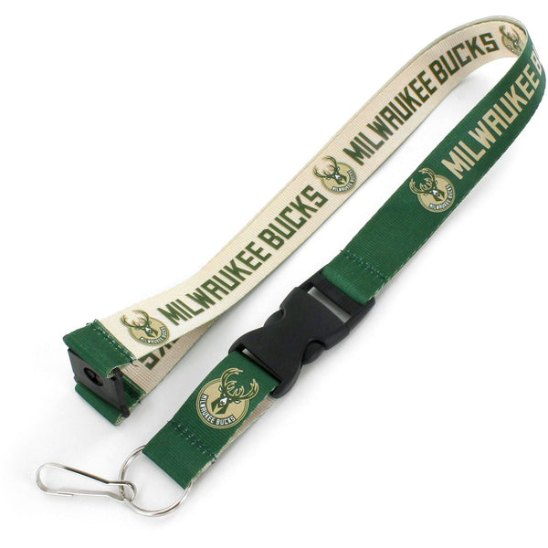 BUCKS (GREEN/GOLD) REVERSIBLE LANYARD