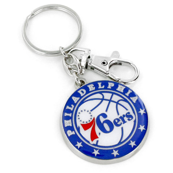 76ERS TEAM LOGO HEAVYWEIGHT KEYCHAIN