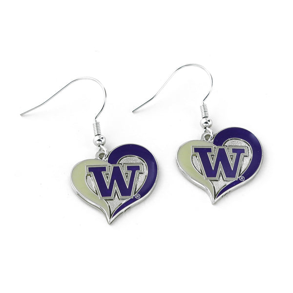 WASHINGTON SWIRL HEART EARRINGS