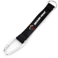 HEAT (BLACK) CARABINER LANYARD KEYCHAIN