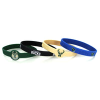 BUCKS SILICONE BRACELET 4-PACK