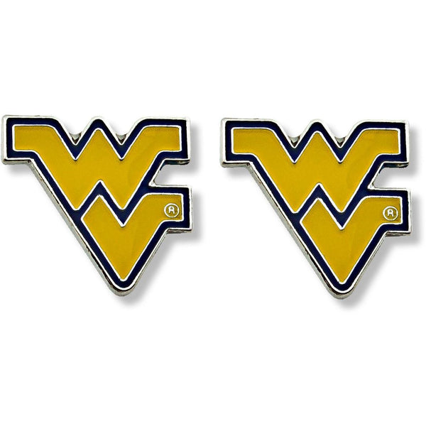 WEST VIRGINIA TEAM POST EARRINGS