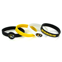 MISSOURI SILICONE BRACELETS (4 PACK)