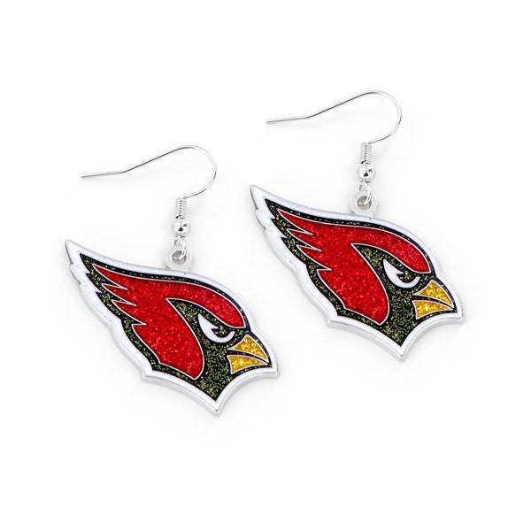 CARDINALS GLITTER DAZZLE EARRINGS