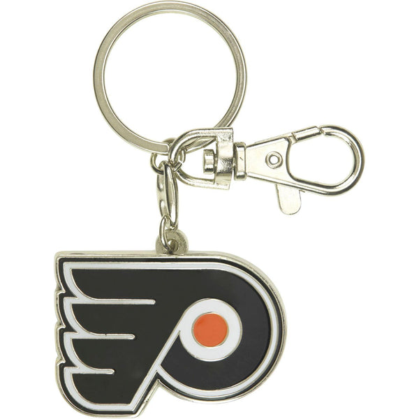 FLYERS TEAM LOGO HEAVYWEIGHT KEYCHAIN