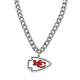 CHIEFS HEAVYWEIGHT TEAM LOGO NECKLACE